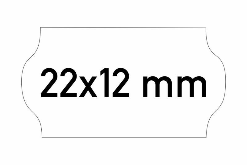 Label for Labelling Device 22x12 mm